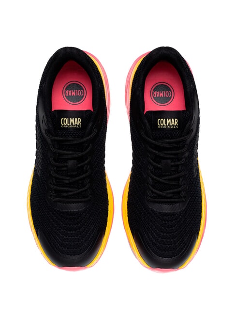 URBANTRAIL COLORS Turnschuhe schwarz-pink/leuchtgelb - Schuhe Unisex