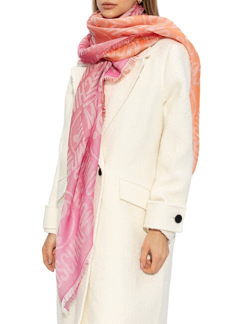 LOGO ALL OVER Stola Rose - Schals