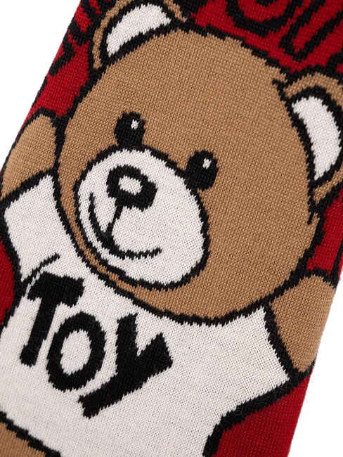 TEDDY Schal aus Wollmischung Rot - Schals