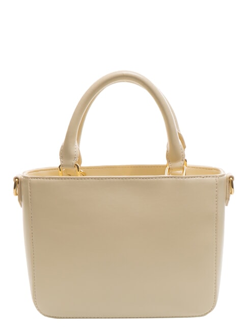 MADE WITH LOVE Mini-Handtasche mit Schultergurt Elfenbein - Damentaschen