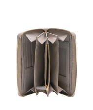 COCCINELLE VOILE Große Brieftasche aus Leder mit Rundum-Reißverschluss - Brieftaschen Damen