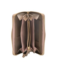 COCCINELLE VOILE Große Brieftasche aus Leder mit Rundum-Reißverschluss warmes Taupe - Brieftaschen Damen - 2