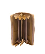 COCCINELLE VOILE Große Brieftasche aus Leder mit Rundum-Reißverschluss frisches Beige - Brieftaschen Damen - 2