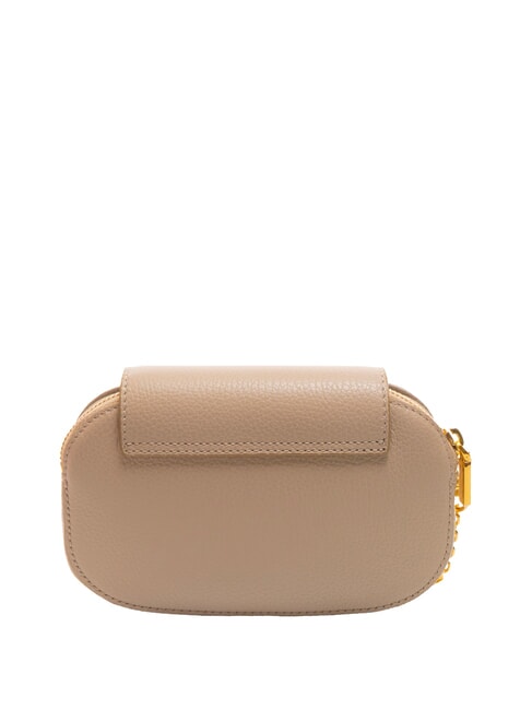 FAINT Mini-Tasche aus gehämmertem Leder Puderrosa - Damentaschen