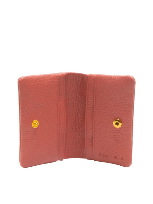 SOFTY Kartenetui aus gehämmertem Leder Topf - Brieftaschen Damen