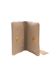 COCCINELLE SOFTY Kartenetui aus gehämmertem Leder Puderrosa - Brieftaschen Damen - 2