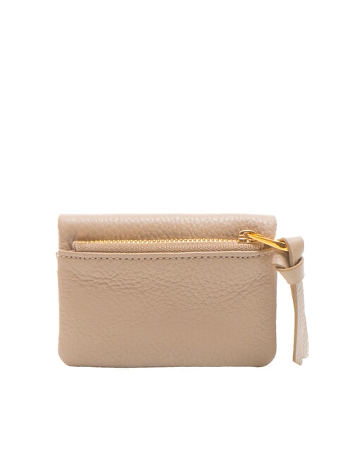 SOFTY Kartenetui aus gehämmertem Leder Puderrosa - Brieftaschen Damen