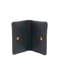 COCCINELLE SOFTY Kartenetui aus gehämmertem Leder Mitternachtsblau - Brieftaschen Damen - 2