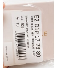 COCCINELLE SOFTY Kartenetui aus gehämmertem Leder Mitternachtsblau - Brieftaschen Damen - 3