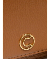 COCCINELLE TULIP Schultertasche aus gehämmertem Leder CUIR - Damentaschen - 3