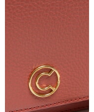 COCCINELLE TULIP Schultertasche aus gehämmertem Leder Topf - Damentaschen - 5