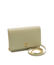 COCCINELLE TULIP Schultertasche aus gehämmertem Leder Seladongrün - Damentaschen - 2