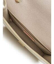 COCCINELLE TULIP Schultertasche aus gehämmertem Leder Seladongrün - Damentaschen - 5