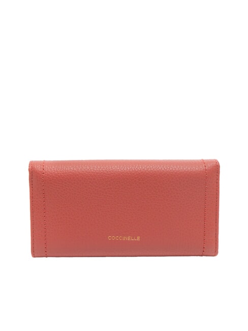 TALEA Kontinentale Brieftasche aus gehämmertem Leder Topf - Brieftaschen Damen