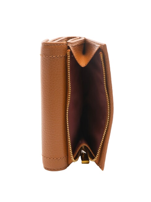 TALEA Mittelgroße Brieftasche aus gehämmertem Leder CUIR - Brieftaschen Damen