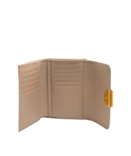 COCCINELLE TALEA Mittelgroße Brieftasche aus gehämmertem Leder Puderrosa - Brieftaschen Damen - 2