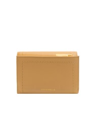 COCCINELLE TALEA Mittelgroße Brieftasche aus gehämmertem Leder frisches Beige - Brieftaschen Damen - 3