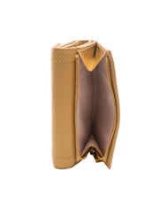 COCCINELLE TALEA Mittelgroße Brieftasche aus gehämmertem Leder frisches Beige - Brieftaschen Damen - 4