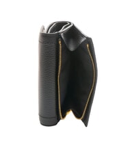 COCCINELLE TALEA Mittelgroße Brieftasche aus gehämmertem Leder Schwarz - Brieftaschen Damen - 4