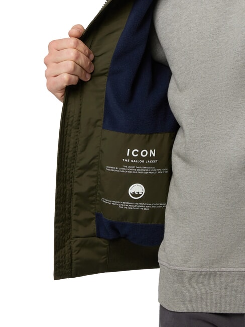 ORIGINAL SAILOR  Wasserdichte Jacke Waldgrün - Herrenjacken