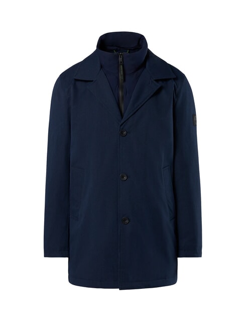 NORTH TECH Jacke mit abnehmbarem Latz Navy blau - Herrenjacken