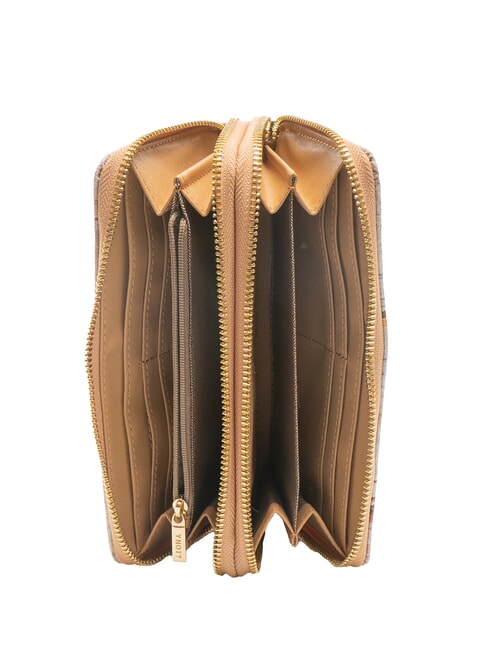 CITY LIFE Gro&szlig;e Geldb&ouml;rse mit Rundum-Rei&szlig;verschluss romantisch - Brieftaschen Damen