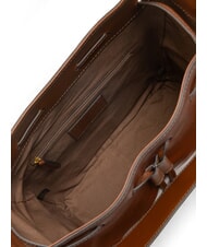 THE BRIDGE CARLOTTA Umhängetasche aus Leder mit Taschen BRAUN - Damentaschen - 4