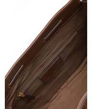 THE BRIDGE CARLOTTA Beuteltasche aus Leder BRAUN - Damentaschen - 5