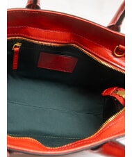 THE BRIDGE FIONA Leder-Tragetasche mit Schultergurt Flamenco-Abk. Gold - Damentaschen - 5