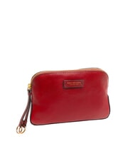 THE BRIDGE CARLOTTA Kosmetiktasche aus Leder Johannisbeere / Gold - Beauty-Case - 2