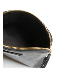 THE BRIDGE CARLOTTA Kosmetiktasche aus Leder Schwarzes Gold - Beauty-Case - 5