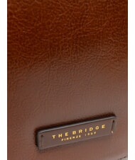 THE BRIDGE LUCIA Kleine Umhängetasche aus Leder BRAUN - Damentaschen - 3