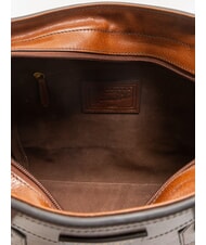 THE BRIDGE ANGELA Schultertasche aus Leder BRAUN - Damentaschen - 5