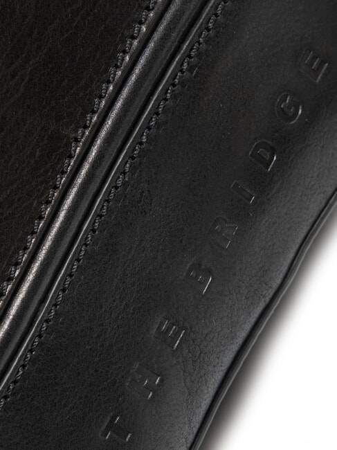 DAPHNE Kameratasche aus Leder Schwarzes Gold - Damentaschen