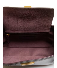 THE BRIDGE FEDERICA Umhängetasche aus Leder Traube abb. Gold - Damentaschen - 5