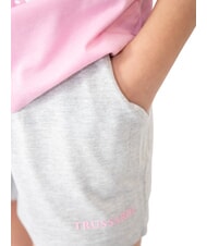 TRUSSARDI GRIGES Set aus T-Shirt und Bermudashorts rosa/grau meliert - Trainingsanzüge für Kinder - 3