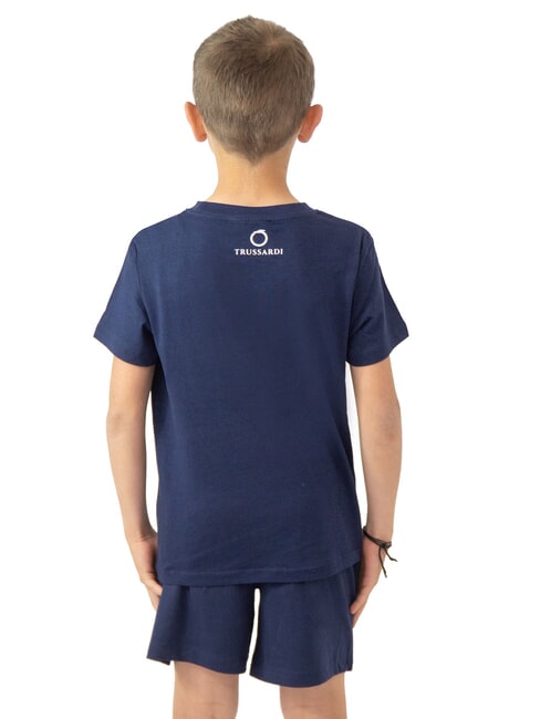 TOPALA Set aus T-Shirt und Bermudashorts meerblau/meerblau - Trainingsanzüge für Kinder