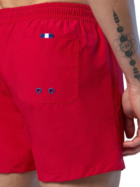 VOLLEY Boxer-Badeanzug mit Logo Rot - Herrenbadehosen