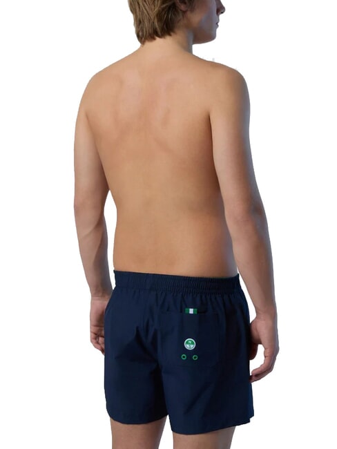 VOLLEY Boxerkostüm mit seitlichem Logo Navy blau - Herrenbadehosen