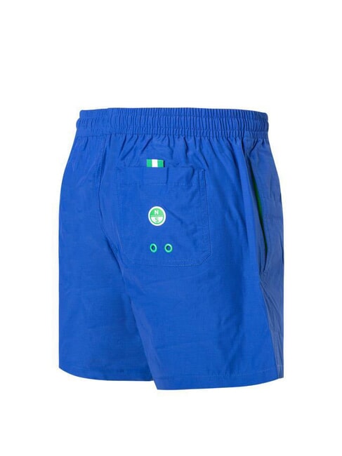 VOLLEY Boxerkost&uuml;m mit seitlichem Logo Surfblau - Herrenbadehosen