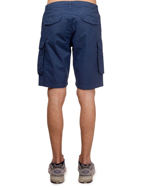 AMERICA Cargo-Shorts aus Baumwolle dunkler Denim - Hosen Herren