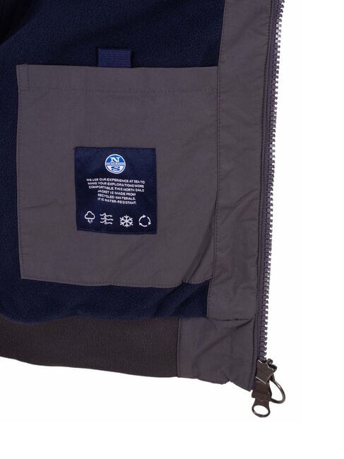 SAILOR Jacke mit durchgehendem Reißverschluss Asphalt - Herrenjacken