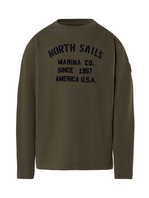 GRAPHIC KIDS Langärmliges Baumwollhemd Teeblätter - Kinder-T-Shirt