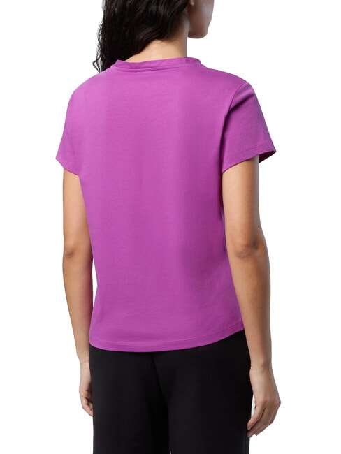 BASIC Kurzärmliges Baumwoll-T-Shirt mauve - T-Shirts und Tops für Damen