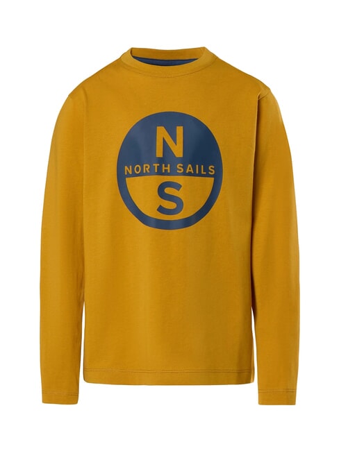 GRAPHIC KIDS Langärmliges Baumwollhemd goldenes Gewürz - Kinder-T-Shirt