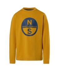 NORTH SAILS GRAPHIC KIDS Langärmliges Baumwollhemd goldenes Gewürz - Kinder-T-Shirt - 3