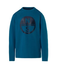 NORTH SAILS GRAPHIC KIDS Langärmliges Baumwollhemd wassergrün - Kinder-T-Shirt - 4