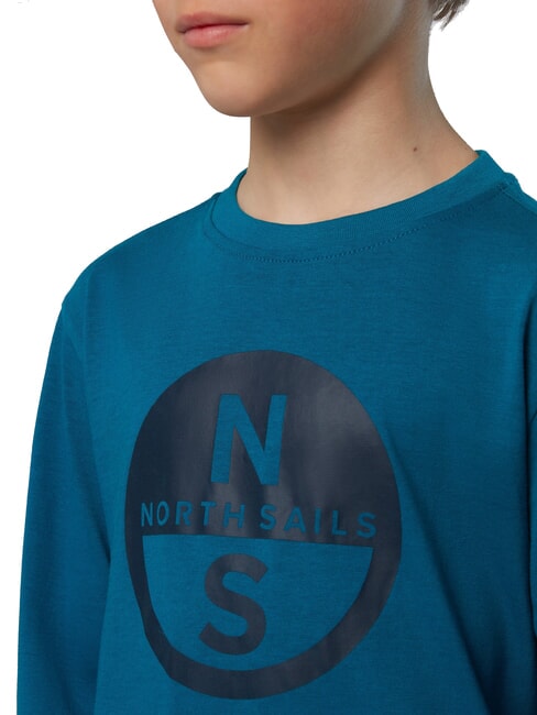 GRAPHIC KIDS Langärmliges Baumwollhemd wassergrün - Kinder-T-Shirt