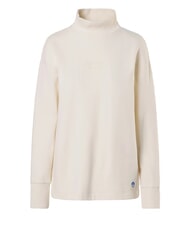 NORTH SAILS BASIC Rollkragen-Sweatshirt aus Baumwolle Mäusespeck - Sweatshirts Damen - 4