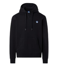 NORTH SAILS ROUND LOGO Baumwoll-Hoodie Schwarz - Sweatshirts Herren - 4